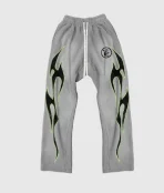 Hellstar Studios Flame Sweatpants Grey