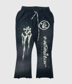 Hellstar Studios Racer Flare Sweatpants Black (3)