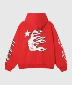 Hellstar Studios Records Hoodie Red (2)