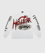 Hellstar Studios Records Long Sleeve T Shirt Sweater (2)