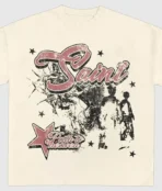 Hellstar Path To Heaven T Shirt Cream (1)