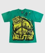 Hellstar Path To Paradise T Shirt Green