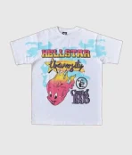 Hellstar Path To Paradise T Shirt White (2)