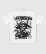 Hellstar Records Path T Shirt White (2)