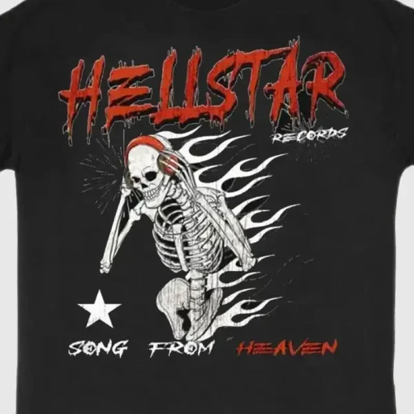 Hellstar Records Song From Heaven T Shirt (1)