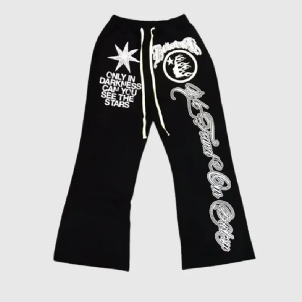 Hellstar Studios Racer Sweatpants Black (4)