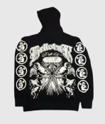 Hellstar Studios Records Amercian Hoodie Black (2)