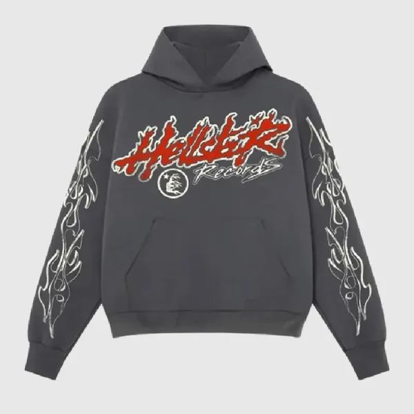 Hellstar Studios Records Hoodie Black (2)