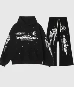 Hellstar Studios Records Tracksuit Black (6)