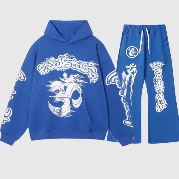 Hellstar Studios Records Tracksuit Blue (6)