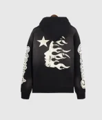 Hellstar Studios Records Yoga Hoodie Black (1)