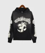 Hellstar Studios Records Yoga Hoodie Black (2)