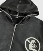 Hellstar Studios Records Zip Hoodie Black (1)