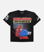 Hellstar Knock Out T Shirt Black (2)