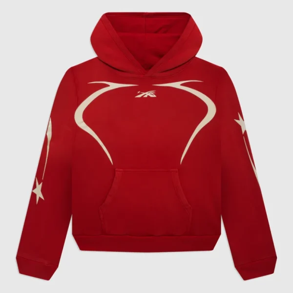 Hellstar Sport Hoodie Red (2)