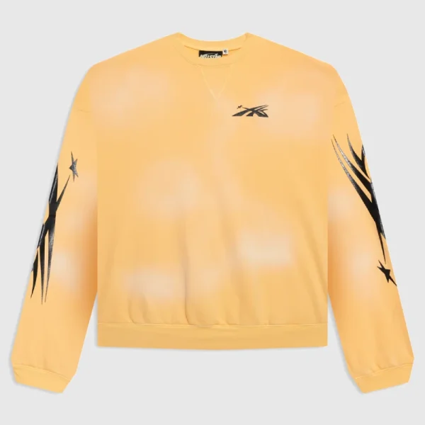 Hellstar Sports Crewneck Yellow (2)