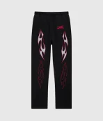 Hellstar Sports Future Flame Sweatpants Black (2)