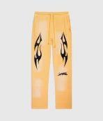 Hellstar Sports Sweatpants Yellow (2)