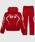 Hellstar Sports Tracksuit Red (1)