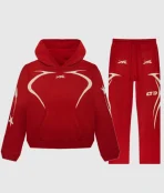 Hellstar Sports Tracksuit Red (2)