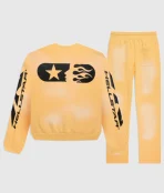 Hellstar Sports Tracksuit Yellow (1)