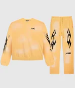 Hellstar Sports Tracksuit Yellow (2)